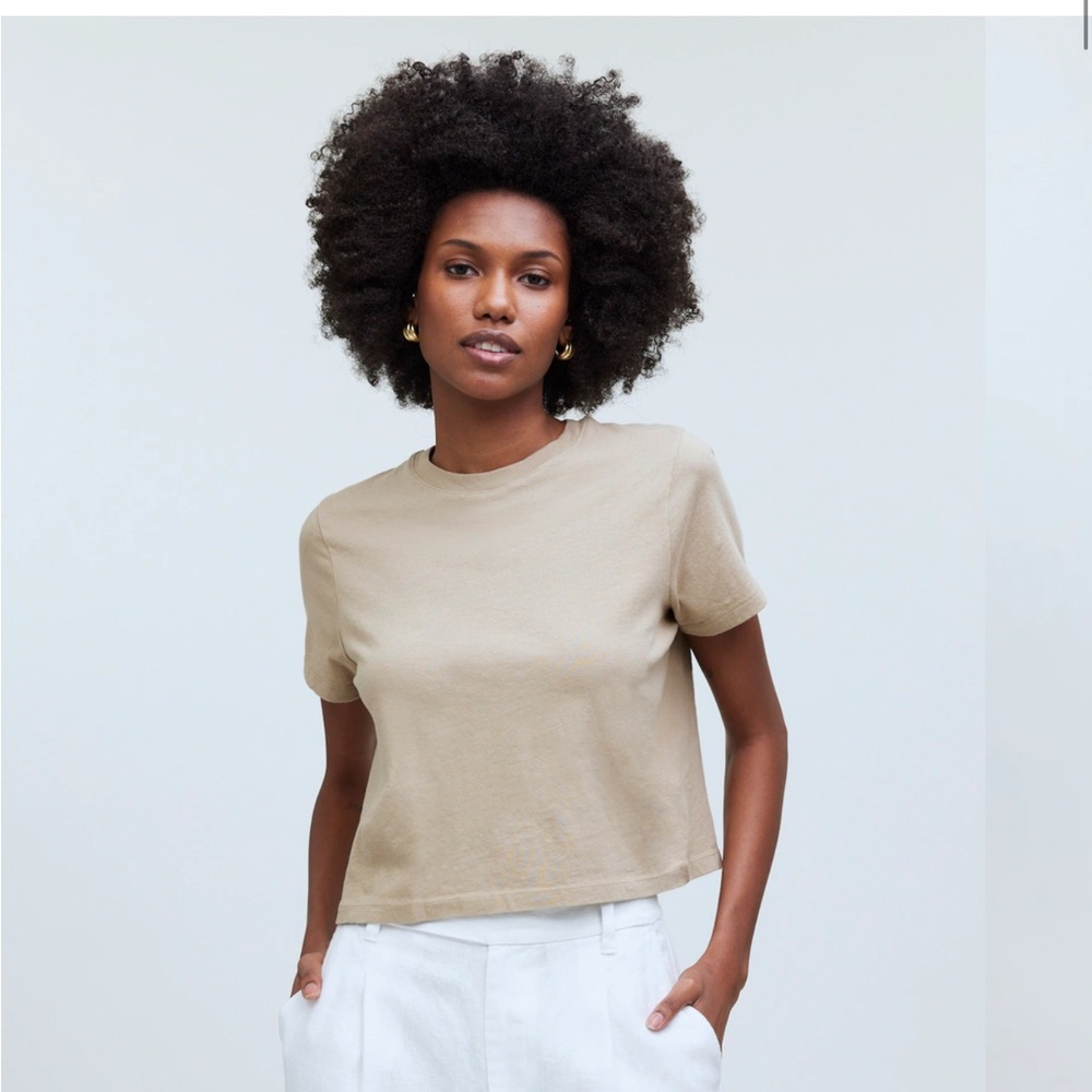 NWT Madewell softfade cotton boxy tee❤️❤️❤️❤️
